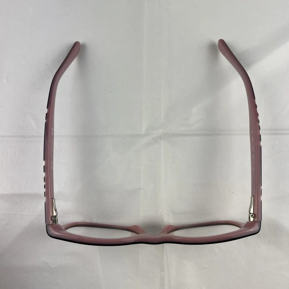 Ray Ban Kids Eyeglasses RB1544 3580 Pink Cat Eye Logo Arms 48-16-130 Frames #2